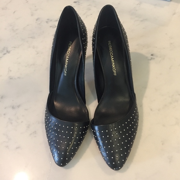 Rebeccca Minkoff Studded "Brie" Heels - Picture 2 of 6